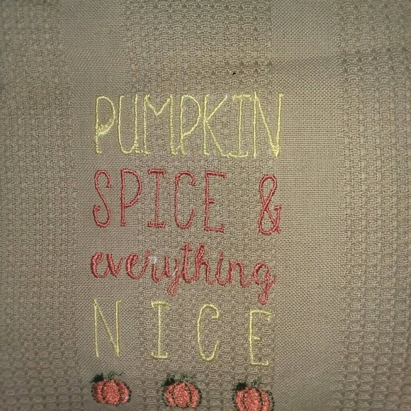 Brand new country primitive fall towel. - Picture 2 of 2